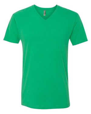ERL | V-NECK T-SHIRT GREEN UNISEX ユニセックス Next Level Apparel 6440 Unisex Sueded V - T-ShirtWholesaler.com