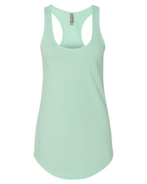 ◆LOW CLASSIC◆ TERRY TOP GREEN Next Level 6933 Ladies' French Terry Racerback Tank