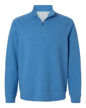 North End NE725 Spirit Textured Quarter-Zip Pullover - BlankShirts.com
