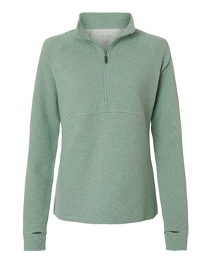 North End NE725W Women's Spirit Textured Quarter-Zip Pullover