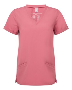 Women's Invincible V-Neck Stretch Scrub Top