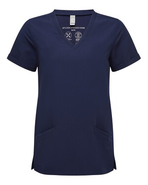 Women's Invincible V-Neck Stretch Scrub Top