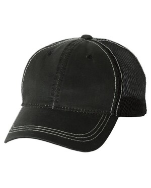 Weathered Cotton Mesh Back Hat