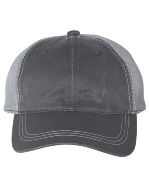 Weathered Cotton Mesh Back Hat
