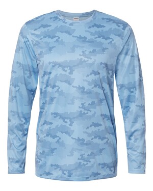 Pompano Camo Performance Long Sleeve T-Shirt