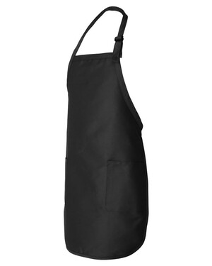 Details about   Q-Tees Q4350 Full-Length Apron with Pockets 