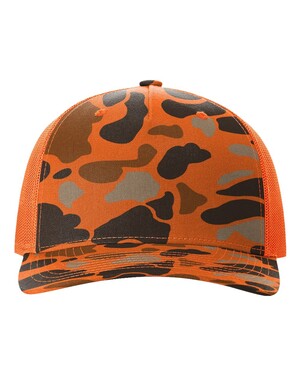Five-Panel Printed Trucker Hat
