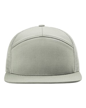 7-Panel Flat-Bill Trucker Hat
