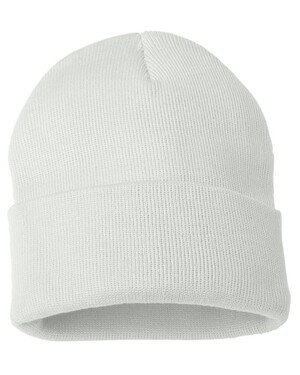 12" Solid Knit Beanie