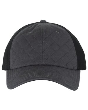 Cap with Quilted Front