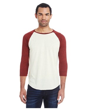 Triblend Three-Quarter Sleeve Raglan T-Shirt