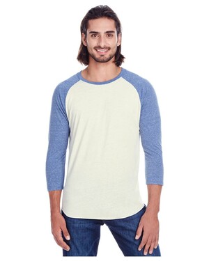 Triblend Three-Quarter Sleeve Raglan T-Shirt