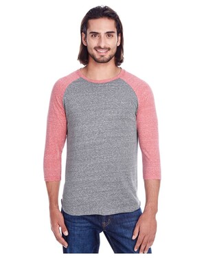 Triblend Three-Quarter Sleeve Raglan T-Shirt