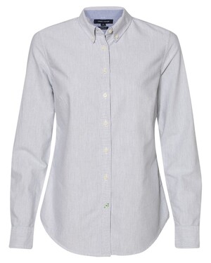 Women's New England Solid Oxford Shirt