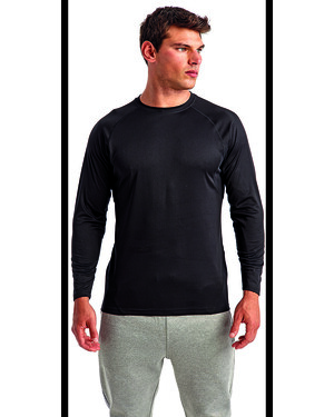 Panelled Long Sleeve Tech T-Shirt
