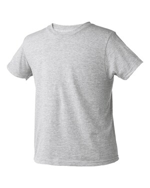 Tultex 202 - Unisex Fine Jersey T-Shirt - Heather Charcoal Xs