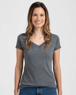 Women's Poly-Rich V-Neck T-Shirt