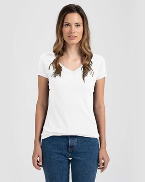 Women's Poly-Rich V-Neck T-Shirt