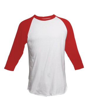 Unisex 3/4 Sleeve Raglan Shirt - Tultex 245