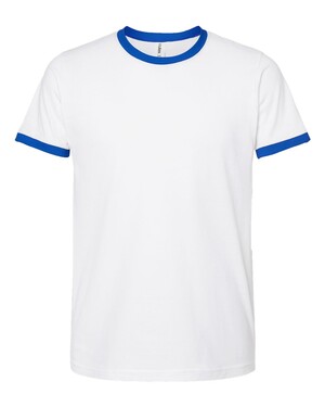 Unisex Fine Jersey Ringer T-Shirt