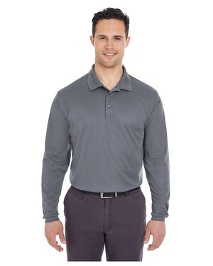 Cool & Dry Long Sleeve Mesh Piqué Polo