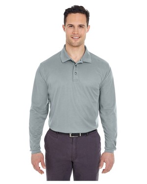 Cool & Dry Long Sleeve Mesh Piqué Polo