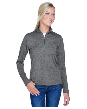 Women's Cool & Dry Heathered Performance Quarter-Zip