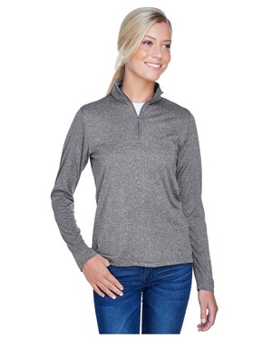 Women's Cool & Dry Heathered Performance Quarter-Zip