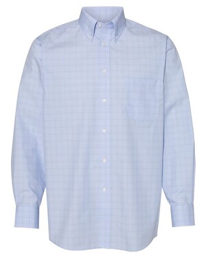Blue Suitings Non-Iron Patterned Shirt