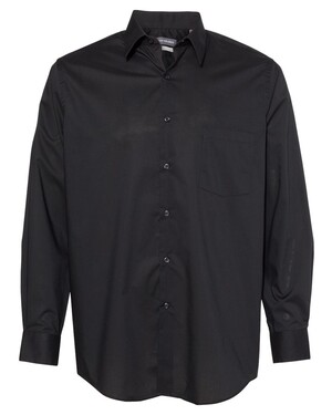 Broadcloth Point Collar Solid Shirt