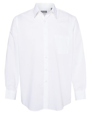 Broadcloth Point Collar Solid Shirt