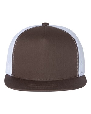 5-Panel Flat-Bill Trucker Hat