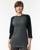 American Apparel 2003CVC Unisex CVC Raglan T-Shirt