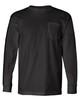 Bayside 8100 USA-Made Long Sleeve T-Shirt with a Pocket
