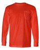 Bayside 8100 USA-Made Long Sleeve T-Shirt with a Pocket