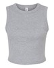 Bella + Canvas 1013 Women's Micro Rib Muscle Crop Tank Top
