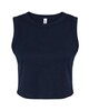 Bella + Canvas 1013 Women's Micro Rib Muscle Crop Tank Top