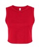 Bella + Canvas 1013 Women's Micro Rib Muscle Crop Tank Top