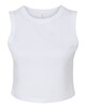 Bella + Canvas 1013 Women's Micro Rib Muscle Crop Tank Top