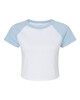 Bella + Canvas 1201 Women's Micro Rib Raglan Baby T-Shirt
