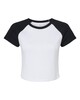 Bella + Canvas 1201 Women's Micro Rib Raglan Baby T-Shirt