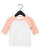 Bella + Canvas 3200T Toddler Three-Quarter Sleeve Baseball T-Shirt