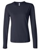 Bella + Canvas 6500 Women's Long Sleeve Crewneck Jersey T-Shirt