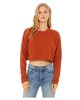 Bella + Canvas 7503 Women's Cropped Crewneck Sweatshirt