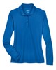 Core 365 78192 Women's Pinnacle Performance Long Sleeve Piqué Polo