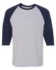 Gildan 5700 Heavy Cotton Three-Quarter Raglan Sleeve T-Shirt