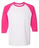 Gildan 5700 Heavy Cotton Three-Quarter Raglan Sleeve T-Shirt