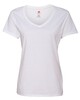 Hanes S04V Women's' V-Neck Nano-T