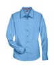 Harriton M500W Women's Easy Blend™ Long Sleeve Twill Dress Shirt with Stain-Release