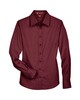 Harriton M500W Women's Easy Blend™ Long Sleeve Twill Dress Shirt with Stain-Release
